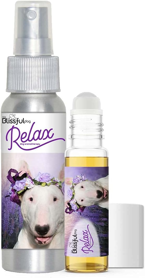 The Blissful Dog Bull Terrier Relax Dog Aromatherapy Spray for Your Dog's Anxiety