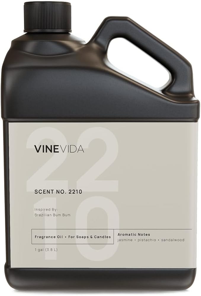 VINEVIDA [128oz] Scent No.2210 Fragrance Oil for Candle Making and Soap Making - Premium Candle Scents for Soy Candles