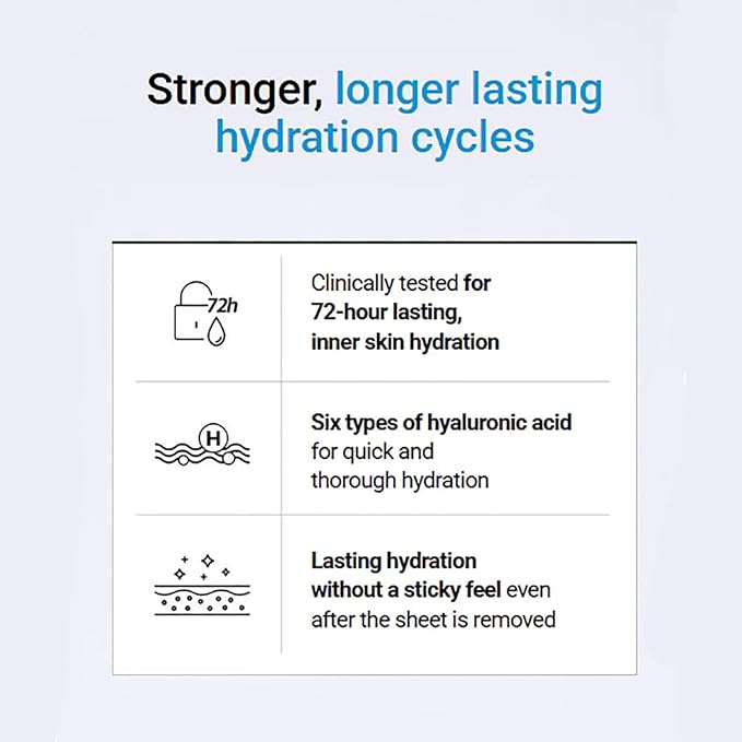 Mediheal Best Korean Hyaluronate Watermide Essential Face Mask - Hydrating and Moisturizing Sheet Masks With Hyalu Active 3x For All Skin Types (4 Count) (Pack of 2)