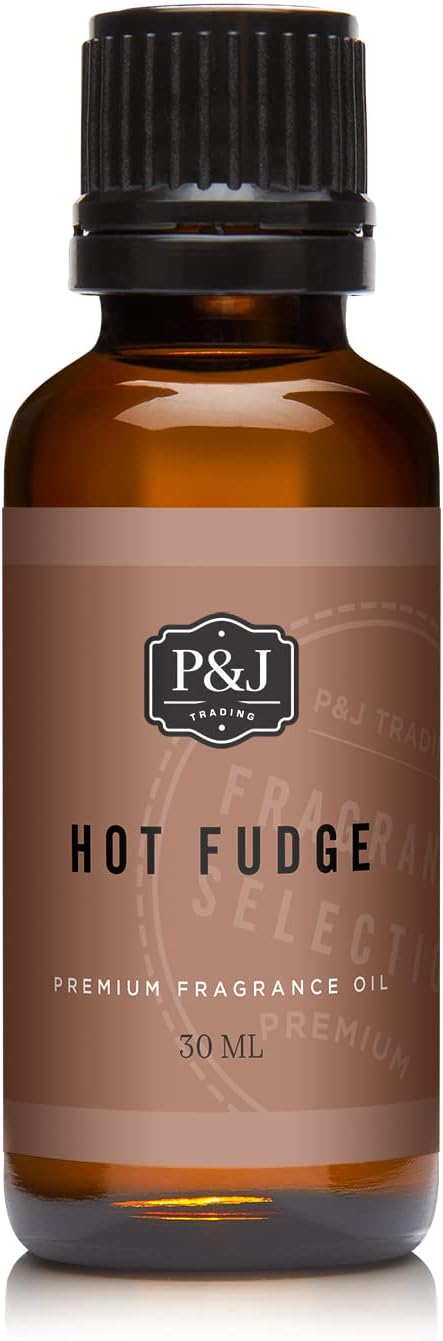 P&J Trading - Hot Fudge Scented Oil 30ml - Fragrance Oil for Candle Making, Soap Making, Diffuser Oil