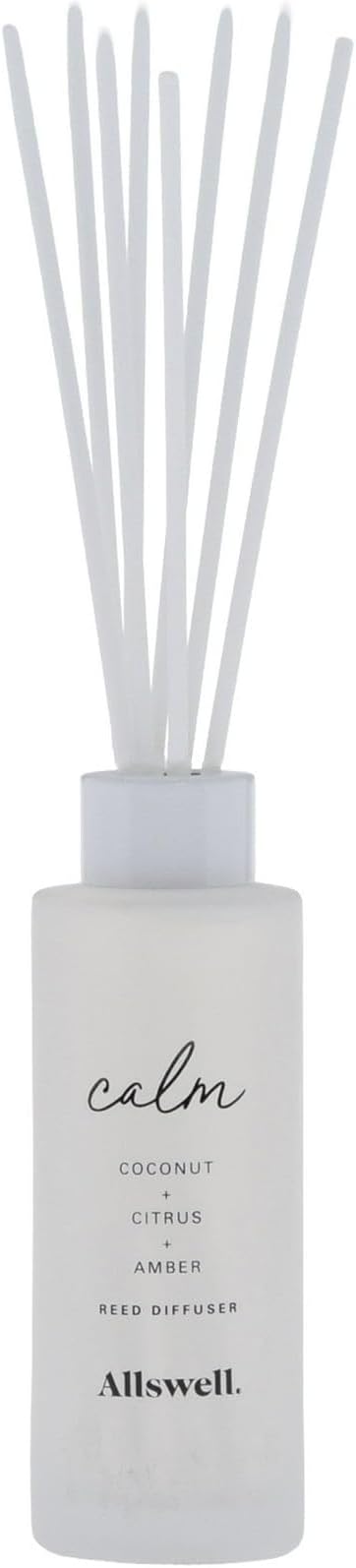 Scented Re ed Diffuser 3 Fl oz (90mL) 8 Synthetic (Calm (Coconut + Citrus + Amber))