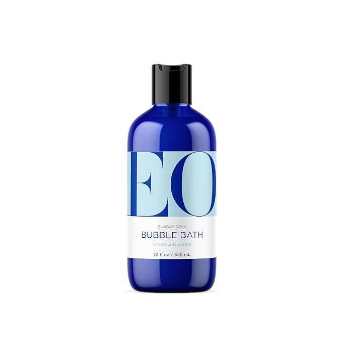 EO Bubble Bath, 12 Ounce (Pack of 1), Unscented, made for Men and Women