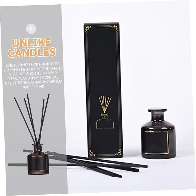 Alipis Rattan Aroma Diffuser Sticks Natural Fireless Essential Oil Fragrance for Home Decor Long-Lasting Scent Any Occasion