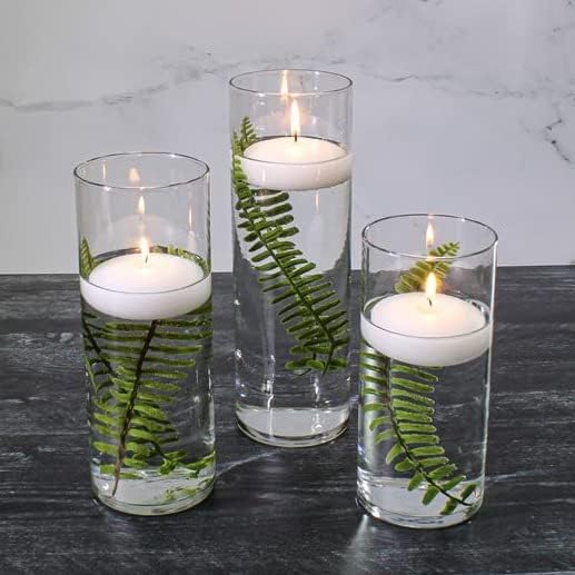 Richland® 3" Floating Candles White Unscented Set of 12