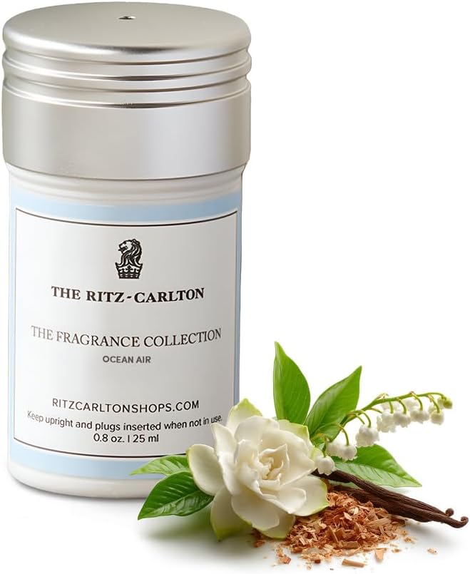 The Ritz-Carlton Room Diffuser Refill - Ocean Air - Notes of Gardenia, Tiare, Musk, Lily of the Valley and Sandalwood