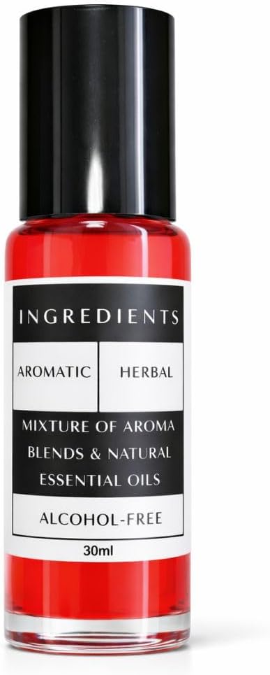 Aroma Depot Cherry Fragrance Oil 30ml Roll-On Bottle for Candle Making, Soap Making, Diffusers & DIY Crafts