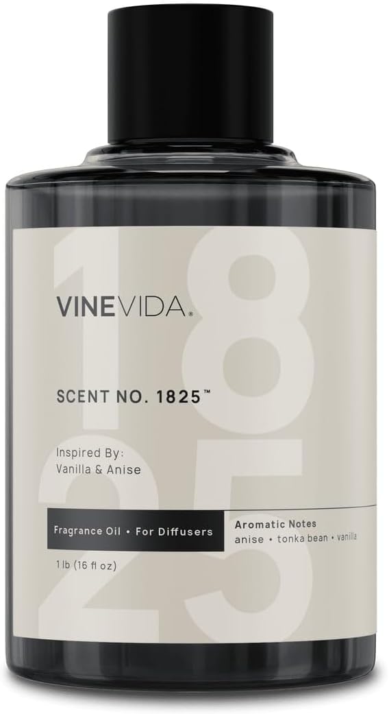 VINEVIDA [16 Oz] Inspired by: Vanilla & Anise; Diffuser Oil Refill | Premium Scent Diffuser Oil for Home | Non-Toxic Fragrance