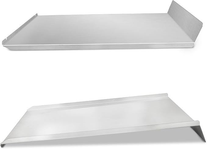 Drip Tray for Traeger Pro 780 Grease Pan Pellet Grill Replacement Parts KIT0443 BCA1283 Heat Baffle Deflector Diffuser Stainless Steel Smoker Grilling Part BBQ Accessories