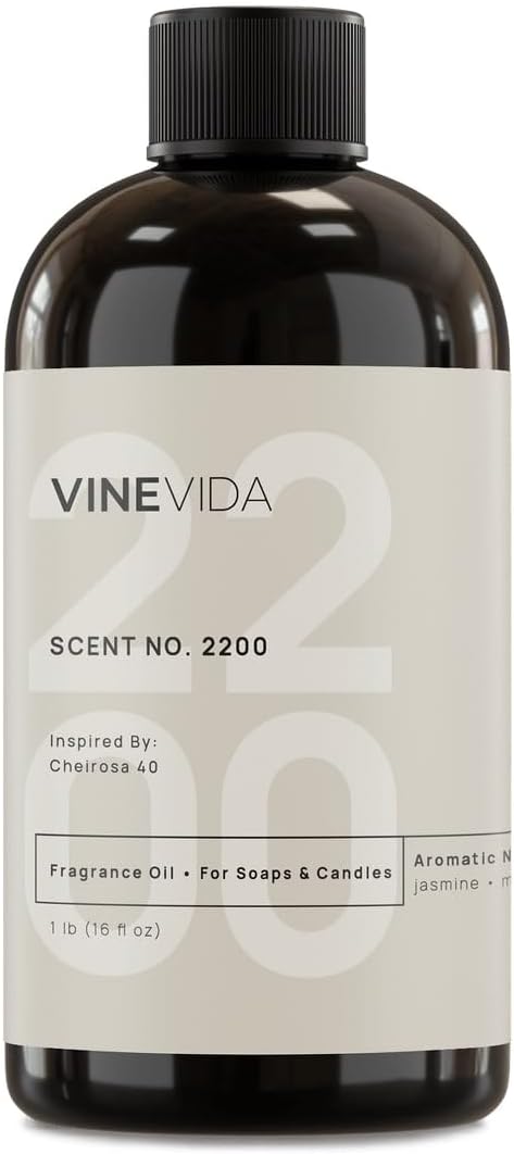 VINEVIDA [16oz] Scent No.2200 Fragrance Oil for Candle Making and Soap Making - Premium Candle Scents for Soy Candles