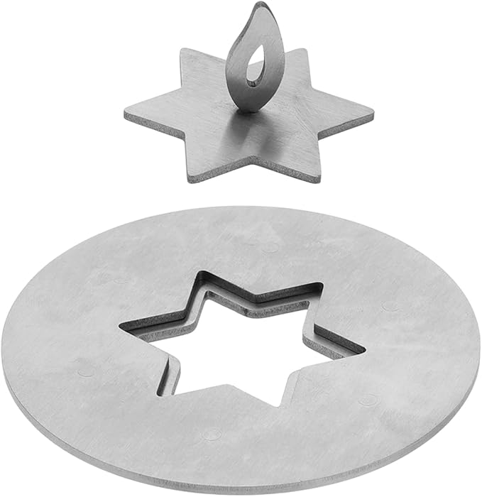 Amosfun Candle Snuffer with Handle Portable Candle Extinguisher Lid for Scented Tea Light Jar Candles Safe Flame Put Out Tool 3.14 X 3.14 X 0.98 Inch