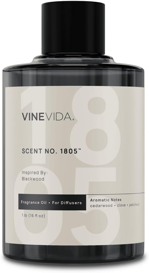 VINEVIDA [16 Oz] Inspired by: Blackwood; Diffuser Oil Refill | Premium Scent Diffuser Oil for Home | Non-Toxic Fragrance