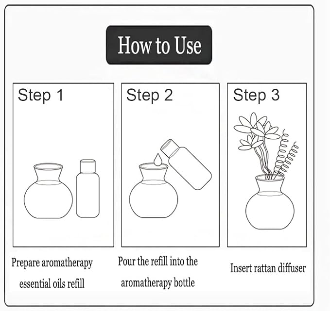 Artificial Flower Rattan Sticks Set Fireless Fragrances Reed Diffuser Stick Essential Oil Aroma Diffuser Sticks DIY Ornaments Home Decor - Style 9