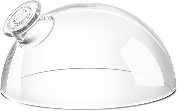 Essential Oil Diffuser Glass Dome,The Diameter is 4.75 Inches, 2.1Inches High,Not Fit for All The Diffuser，Only Suitable for use with Our Product,Please Choose Carefully