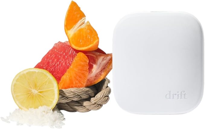 Drift Home Scent Diffuser Starter Kit in Ocean Mist - Adjustable and Long Lasting Diffuser Aroma - Clean Ingredients, Pet Safe