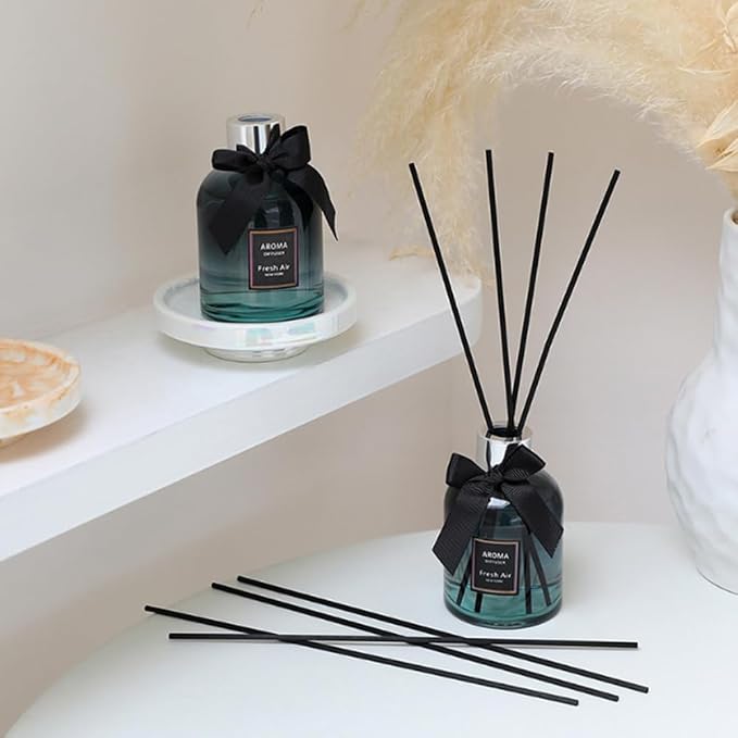 150ml/5oz Glass Fragrance Diffuser Bottle - Black Gradient - Home