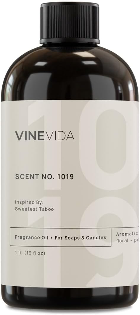 VINEVIDA [16oz] Scent No.1019 Inspired by The Aria Hotel Fragrance Oil for Candle Making - Made in USA Scents for Candle Making - Natural Fragrance Oil - Scents for Soap Making