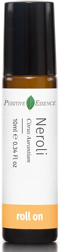 Neroli Essential Oil Roll-On – Natural Aromatherapy Perfume Oil, Pre-Diluted with Jojoba for Skin, Travel Size 15mL Roller with Leak-Proof Metal Ball – Derived from Bitter Orange Blossom (10 mL)