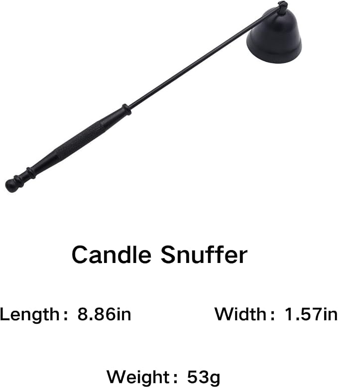 4-in-1 Candle Accessory Set – Candle Wick Trimmer, Candle Snuffer, Wick Dipper & Candle Tray