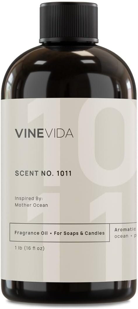 VINEVIDA [16oz] Scent No.1011 Fragrance Oil for Candle Making and Soap Making - Premium Candle Scents for Soy Candles