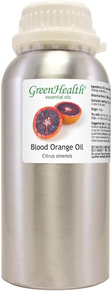 Blood Orange Essential Oil - 16 fl oz - Aluminum Bottle - GreenHealth