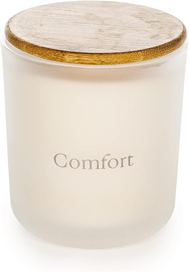 Lifetherapy Comfort Holiday Soy Candle, Natural Wax, 8 Oz | Natural soy wax holiday candle with clean burn and long lasting fragrance for seasonal home décor