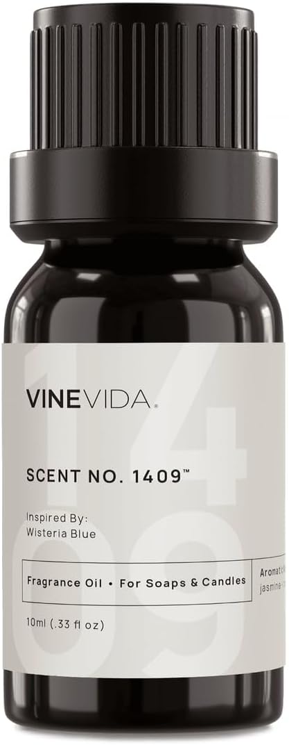 VINEVIDA [0.33oz] Scent No.1409 Inspired by Nest Fragrance Oil for Candle Making and Soap Making - Premium Candle Scents for Soy Candles