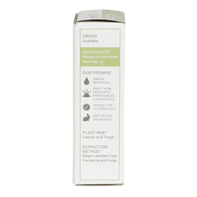 Aura Cacia 100% Pure Tea Tree Essential Oil, 100% Pure Therapeutic Grade, 15 ml in Box, Melaleuca alternifolia (Pack of 2)