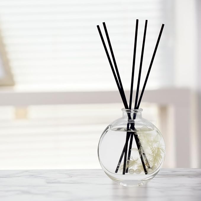 Reed Diffuser Sticks - 3mm Rattan Fiber Sticks for Essential Oil Aroma Diffuser, Long-Lasting Aroma Diffuser Replacement Sticks (100 Count), Primary Color