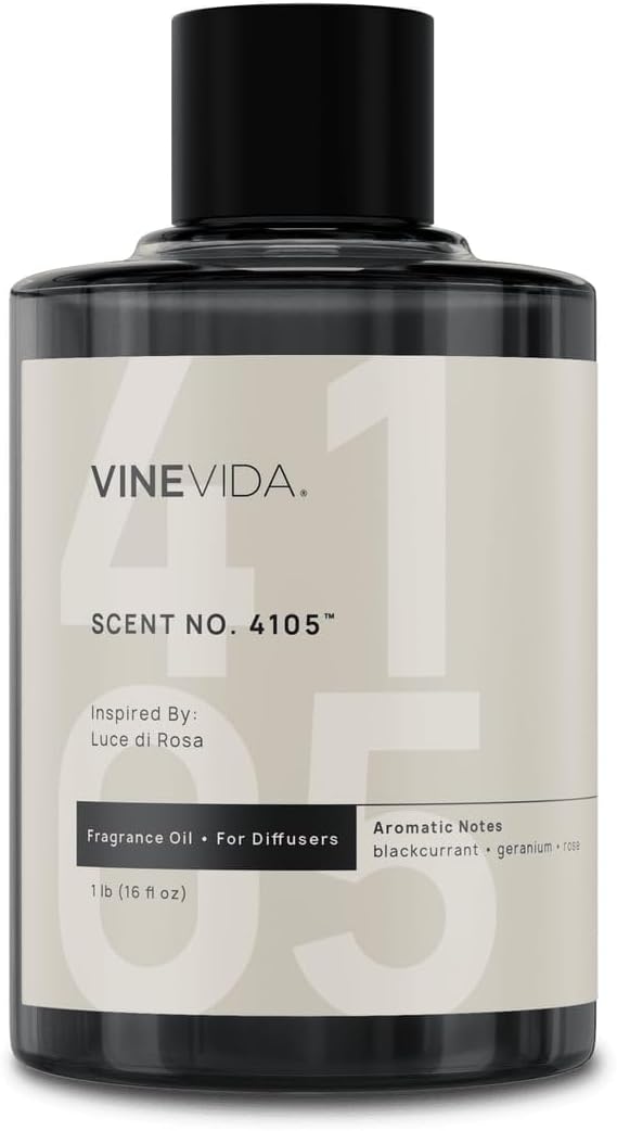 VINEVIDA [16 Oz] Inspired by: Luce di Rosa; Diffuser Oil Refill | Premium Scent Diffuser Oil for Home | Non-Toxic Fragrance
