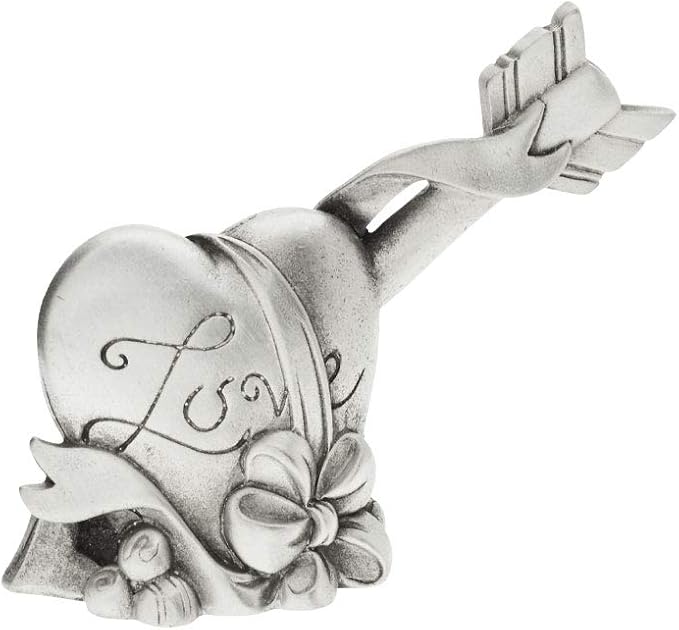 Hampshire Pewter Candle Snuffer-Heart/Bow