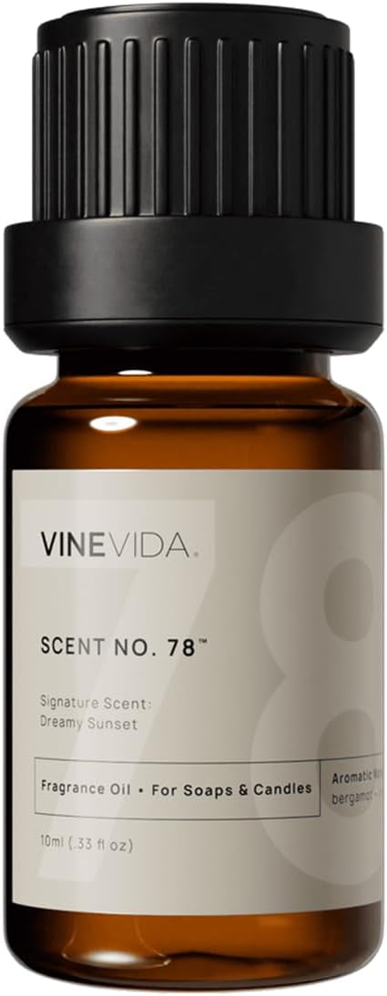 VINEVIDA Scent No.78-0.33oz Natural Fragrance Oil for Candle & Soap Making - Made in USA