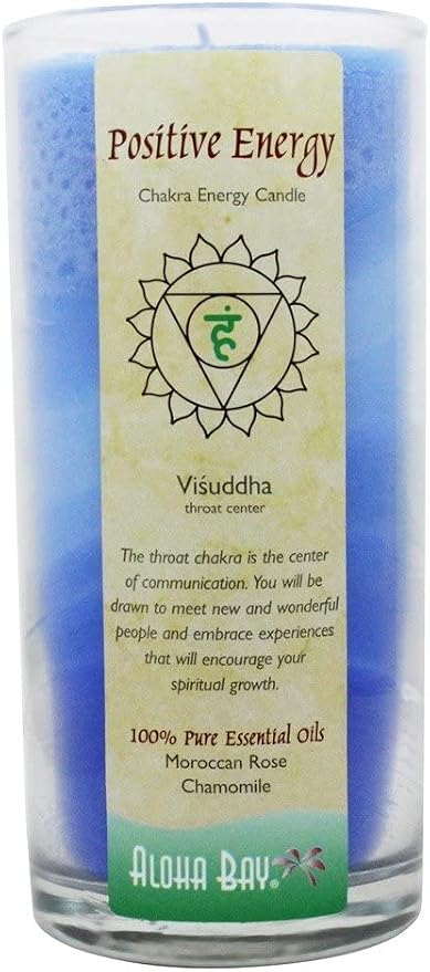 Aloha Bay Chakra Candle Jar, Positive Energy
