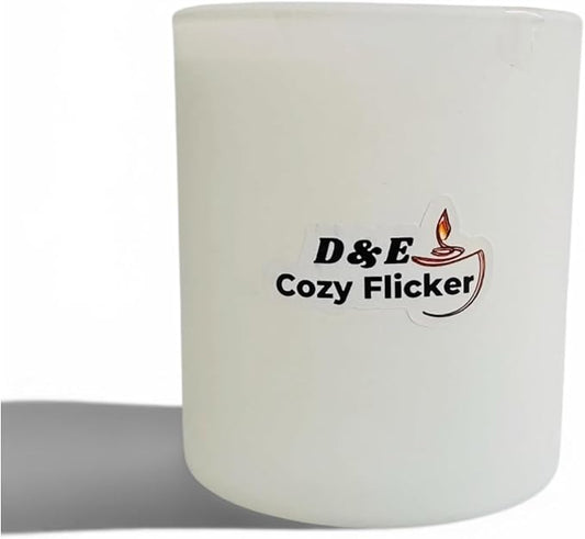 Lavender Cocoon | Tumbler White Scented Candle for Any Occasion | Long Lasting with 50 Hour Burn Time 8.15oz | Soy Candle | Cotton Wick