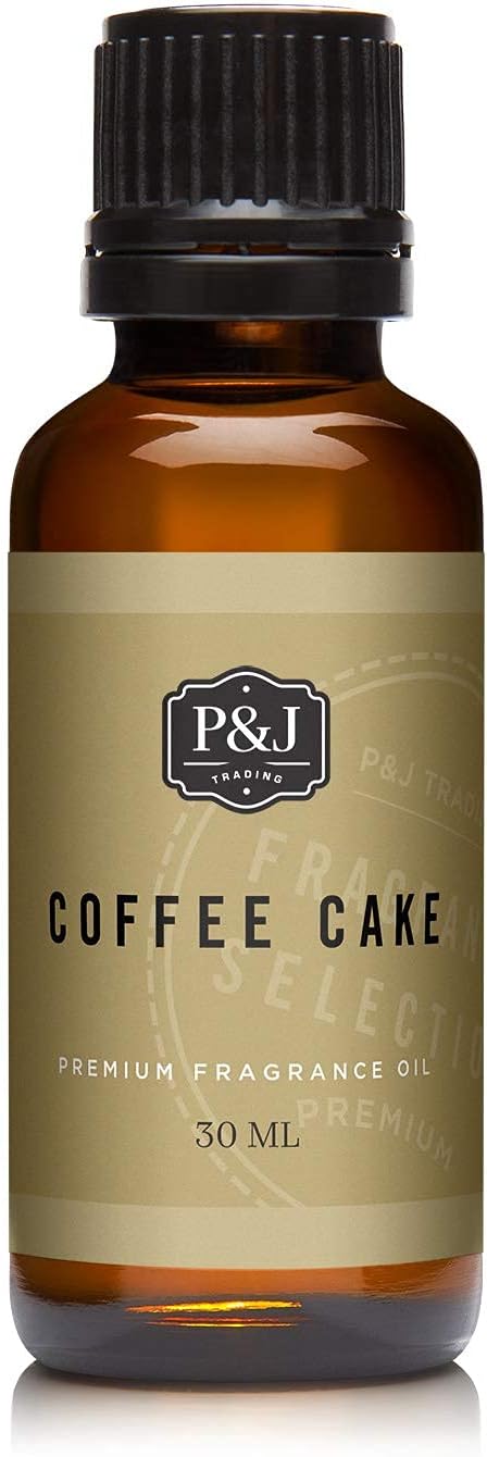 P & J Trading - Coffee Cake & French Vanilla Fragrance Oils - Premium Grade Scented Oil - 30ml - 2 Pack
