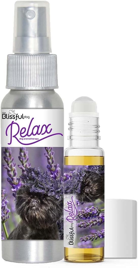 The Blissful Dog Relax Roll-On Aromatherapy Spray for Dogs - Anxiety Relief for Dogs