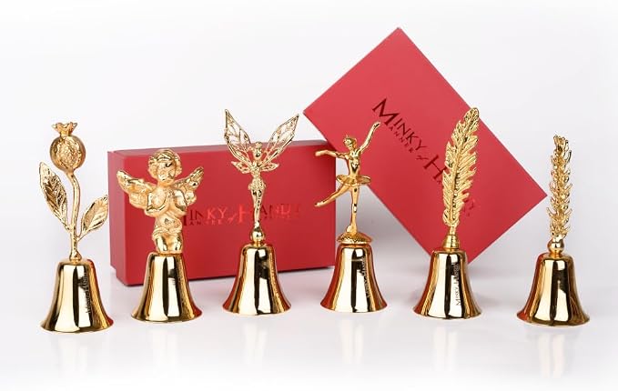 Ballerina Gold Brass Candle Snuffer - Decorative Candle Flames Extinguisher for Home Decor and Unique Gift