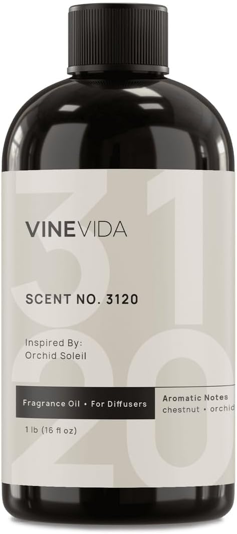 VINEVIDA [16 Oz] Inspired by: Orchid Soleil; Diffuser Oil Refill | Premium Scent Diffuser Oil for Home | Non-Toxic Fragrance