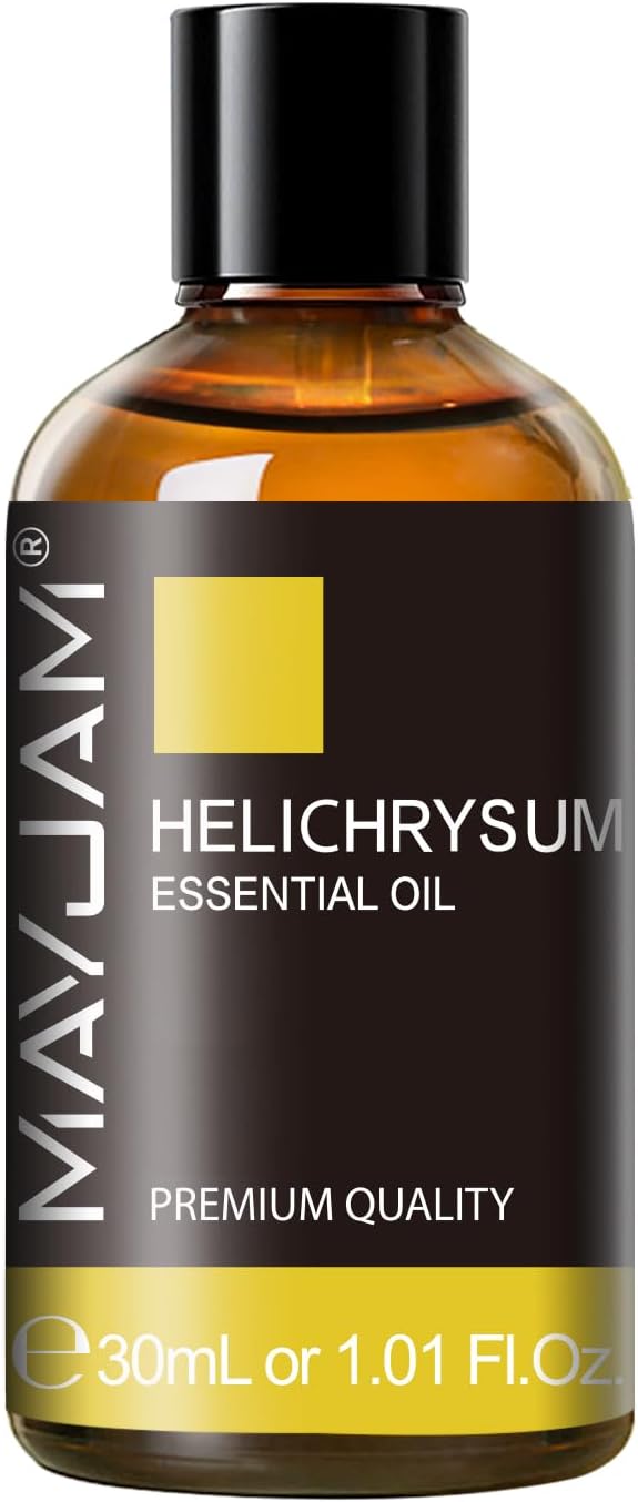 MAYJAM Helichrysum Essential Oil 30ML - 1.01FL.OZ Pure Helichrysum Oil for Soap Candle Making - Essential Oils for Diffusers for Home
