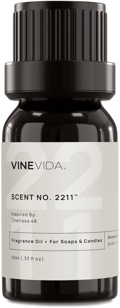VINEVIDA [0.33oz] Scent No.2211 Fragrance Oil for Candle Making and Soap Making - Premium Candle Scents for Soy Candles