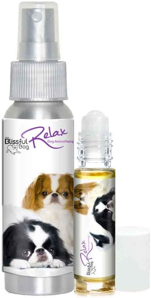 The Blissful Dog Japanese Chin Relax Roll-ON Aromatherapy for Dogs - Anxiety Relief for Dogs, 0.45-ounce roll-on