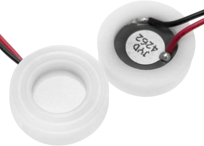 Diffuser Replacement Parts Ultrasonic Sprayer Ceramic Disk 16mm Atomizing Transducer Ceramic Disk with Wire Aromatherapy Machine 2PCS