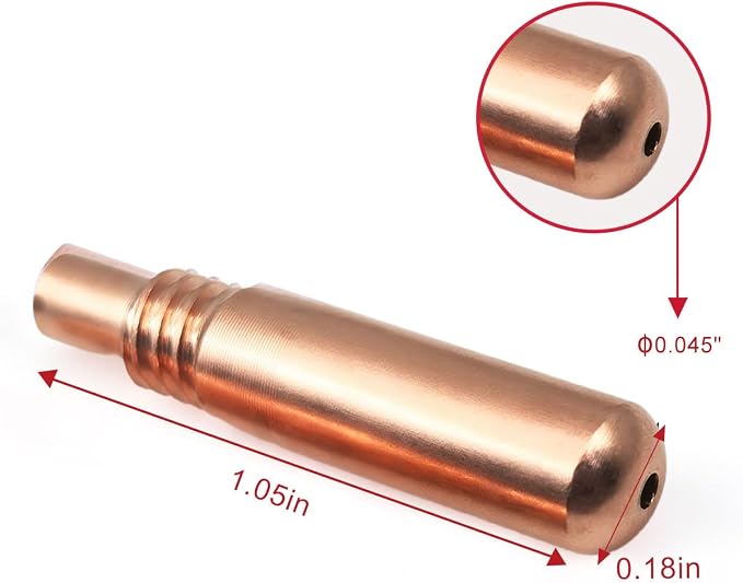 40-PK T-M045 .045" Contact Tips for Miller MDX Acculock MDX-100 MDX-250 EZ-Select Millermatic & Multimatic MIG Welding Guns Parts TM045