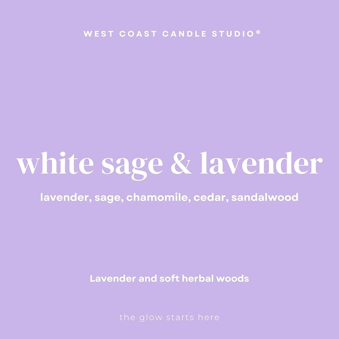 Pet Safe Wax Melts for Dogs | Non Toxic Soy Wax Melts | Natural, Paraffin-Free, Clean Burning | Odor Eliminating Wax Cubes | White Sage & Lavender