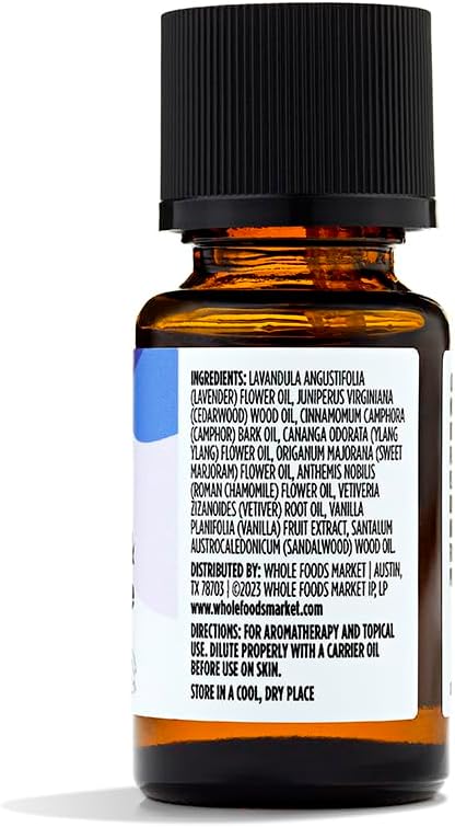 365 by Whole Foods Market, Essential Oil Lavender & Chamomile, 0.5 Fl Oz
