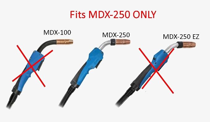 5-PK Nozzle For N-M1200C 1/2" Flush AccuLock MDX Fits Miller MDX-250 MDX250 EZ-Select MIG Welding Guns Part