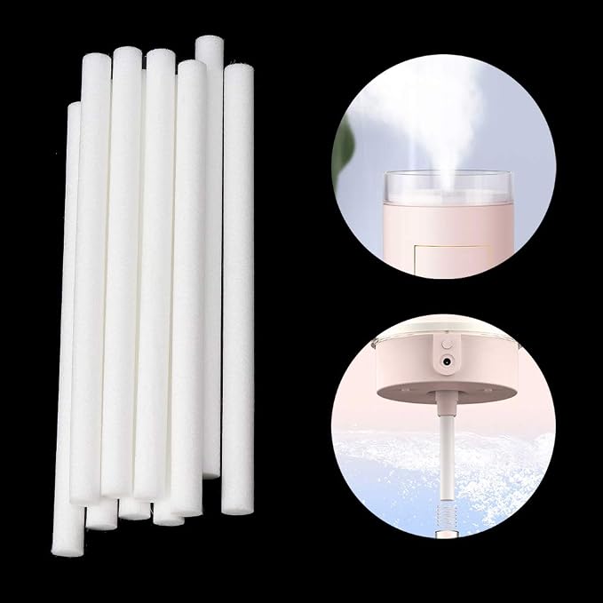 Filter Cotton Sticks Sponge Sticks Refill Replacement Wicks for Portable USB Humidifier and Diffusers