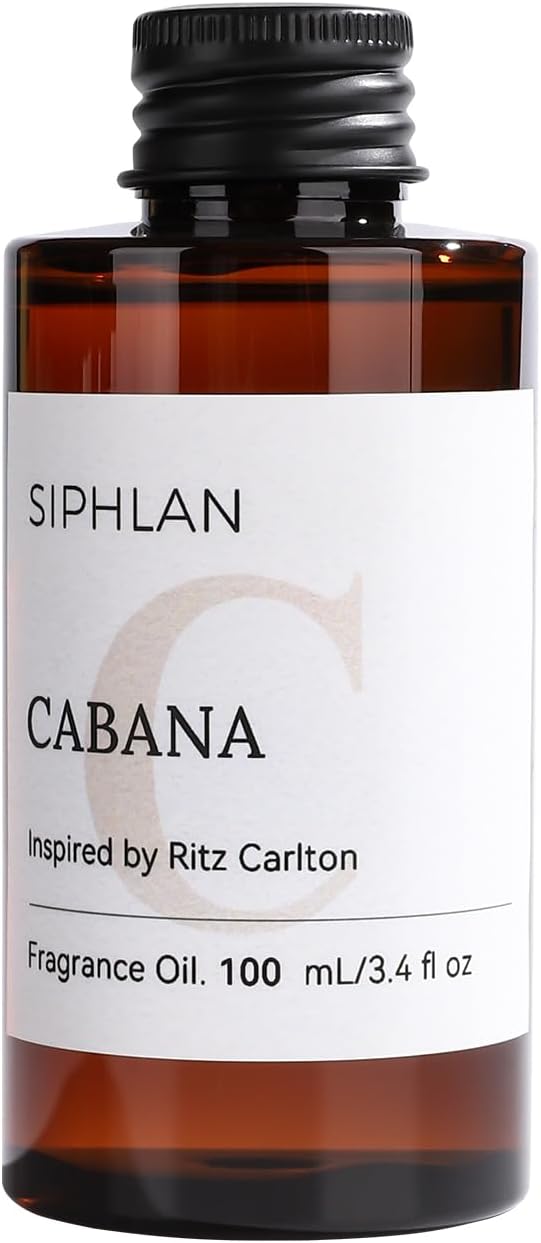 Cabana Ritzy Hotel Collection Diffuser Oil – 100mL Luxury Aromatherapy Essential Oil for Diffusers & Waterless Diffusers – Premium Fragrance for Home & Office