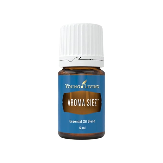 Young Living Aroma Siez Essential Oil Blend | 5 ml | Soothing, Refreshing, Relaxing Aroma | Ideal for Massage & Topical Use | Lavender, Peppermint & Basil Blend | Premium Essential Oils