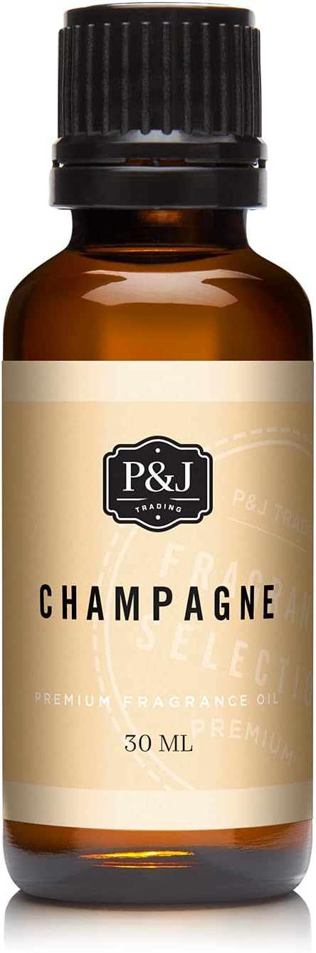 P&J Trading Fragrance | Champagne Oil 30ml - Candle Scents for Candle Making, Freshie, Soap Making Supplies, Diffuser Oil Scents