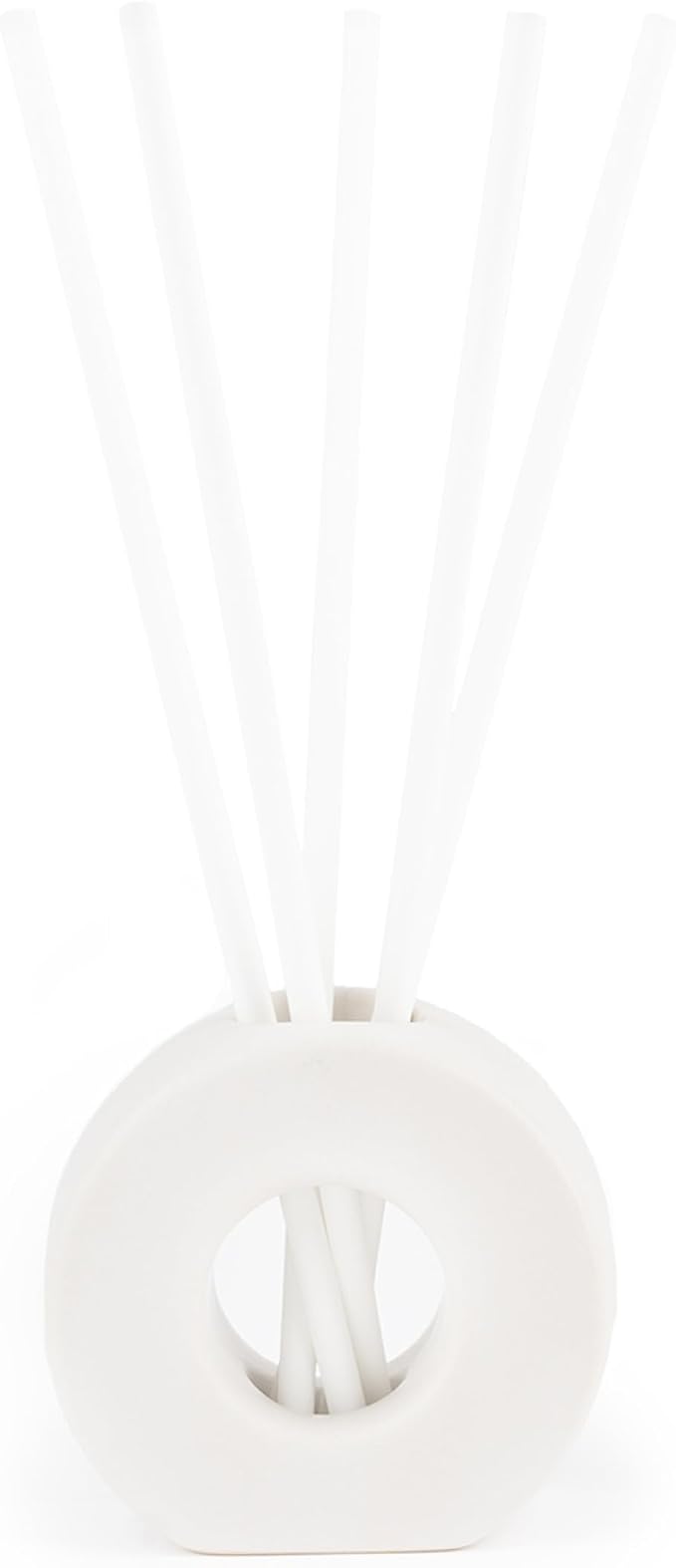 ScentAir Infused Liquidless Diffuser Reeds | Essential Oil Air Freshener Sticks for Home, Bathroom, and Office | Includes 25 Flameless Aromatherapy Reeds and 1 Modern Vase | Tranquil Waters